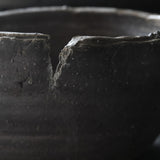 Antique Tokoname Torn Katakuchi Large Bowl Muromachi/1336-1573CE