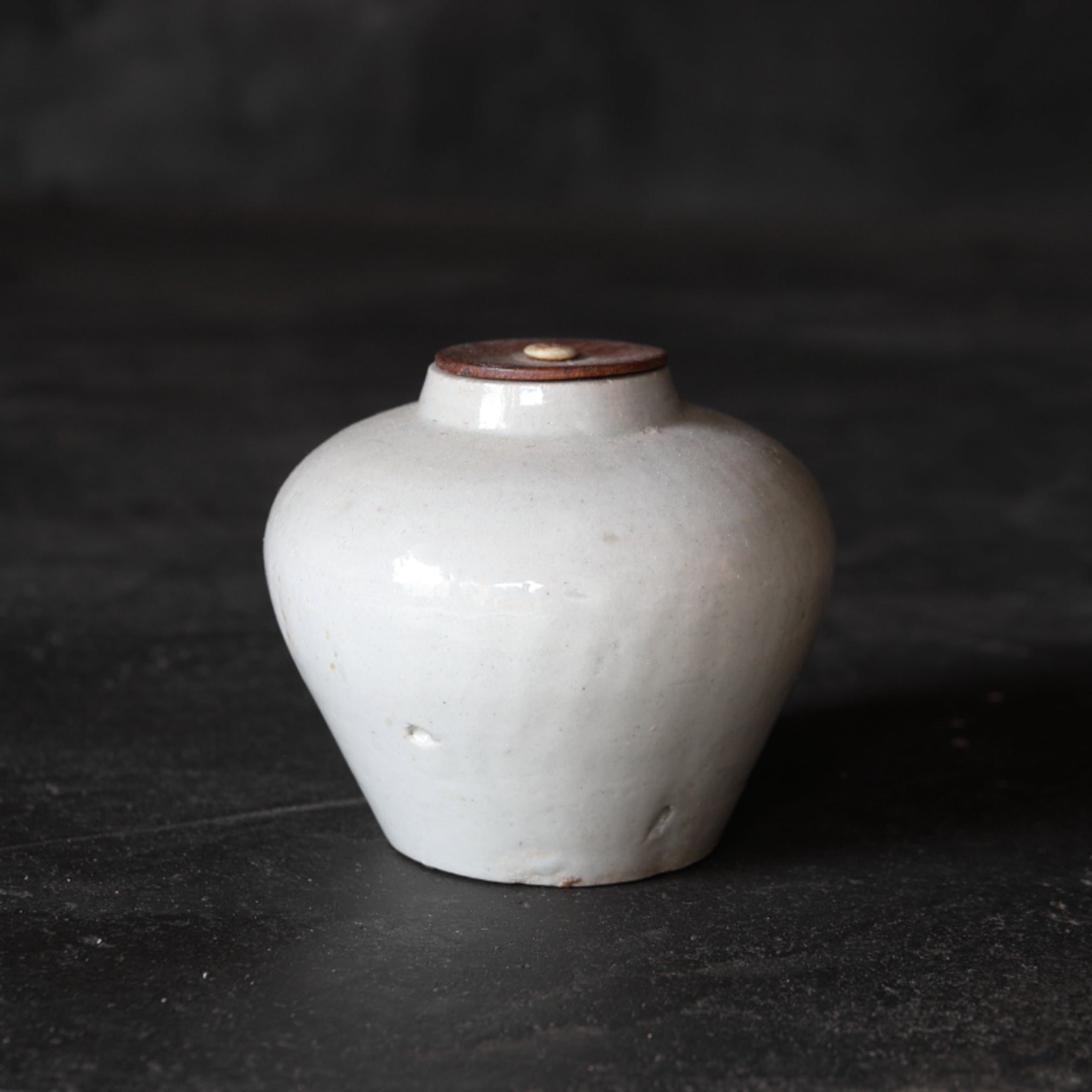 韩式仿古白瓷小壶茶具 朝鲜王朝/1392-1897CE