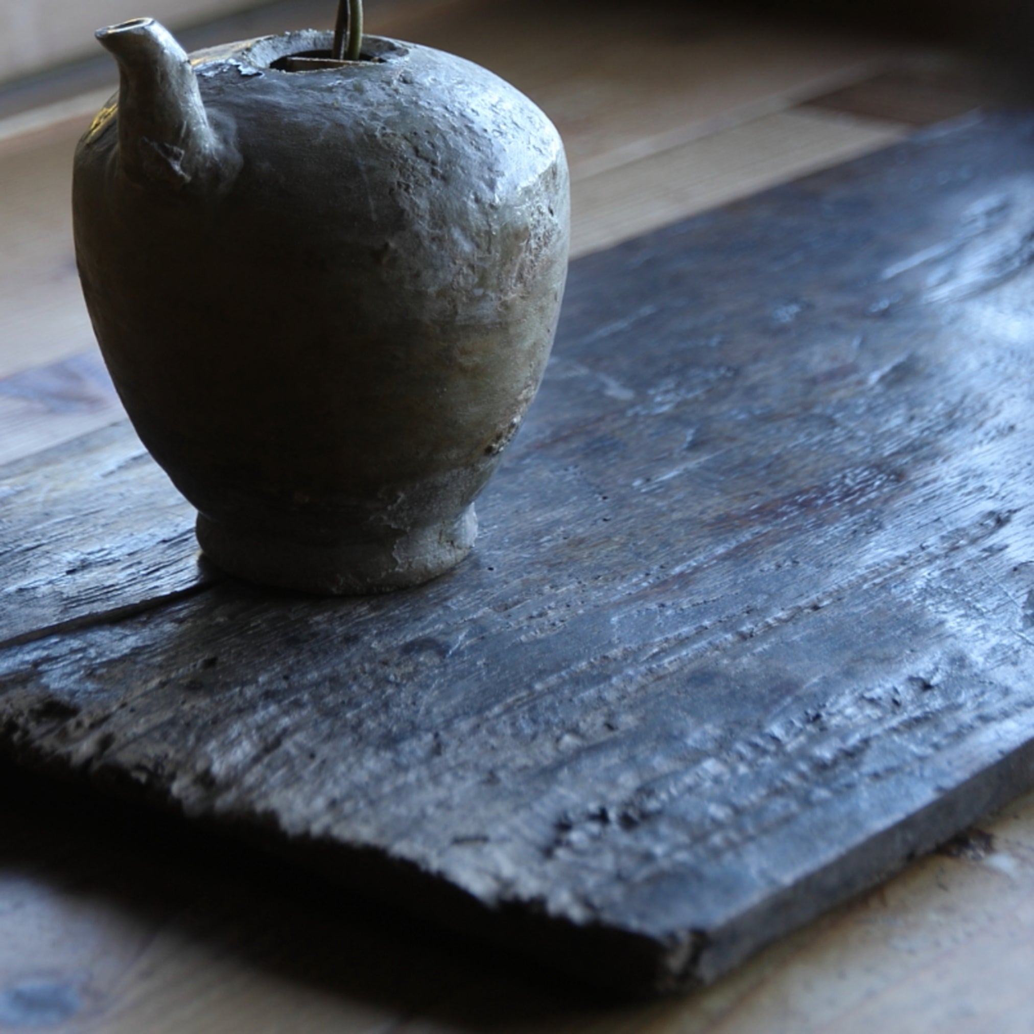 Korean Antique wood floorboard/Sencha table Joseon Dynasty/1392-1897CE