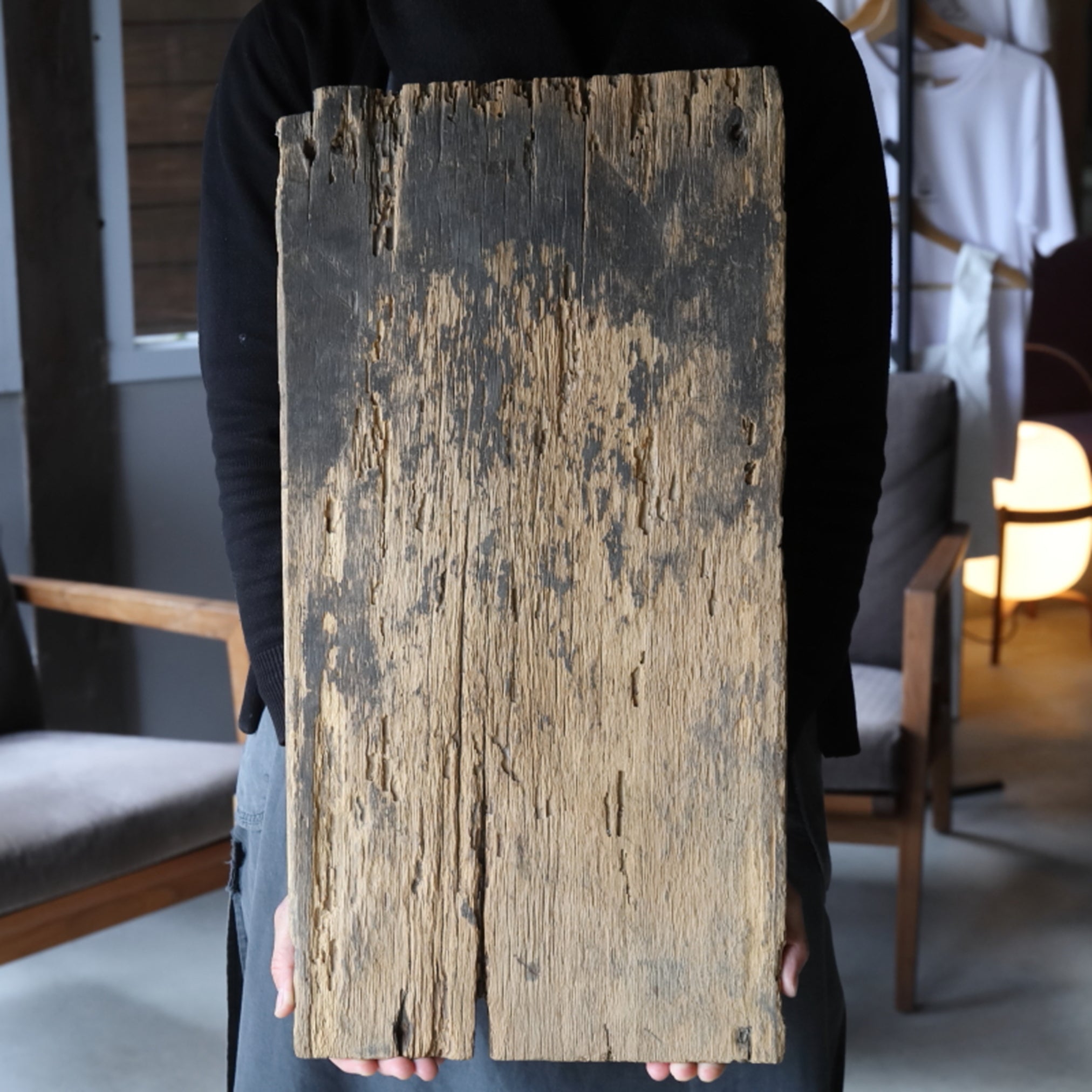 Korean Antique wood floorboard/Sencha table Joseon Dynasty/1392-1897CE