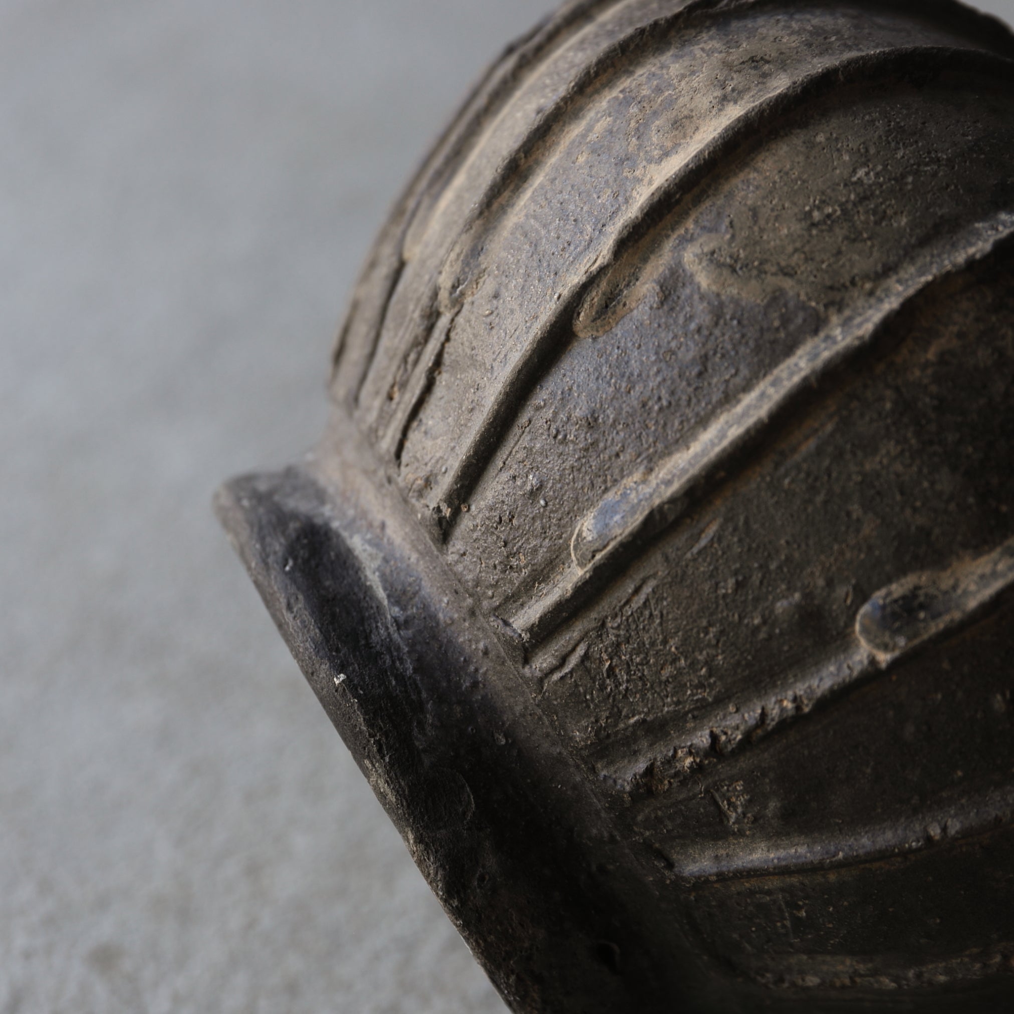 Ash pottery bottle