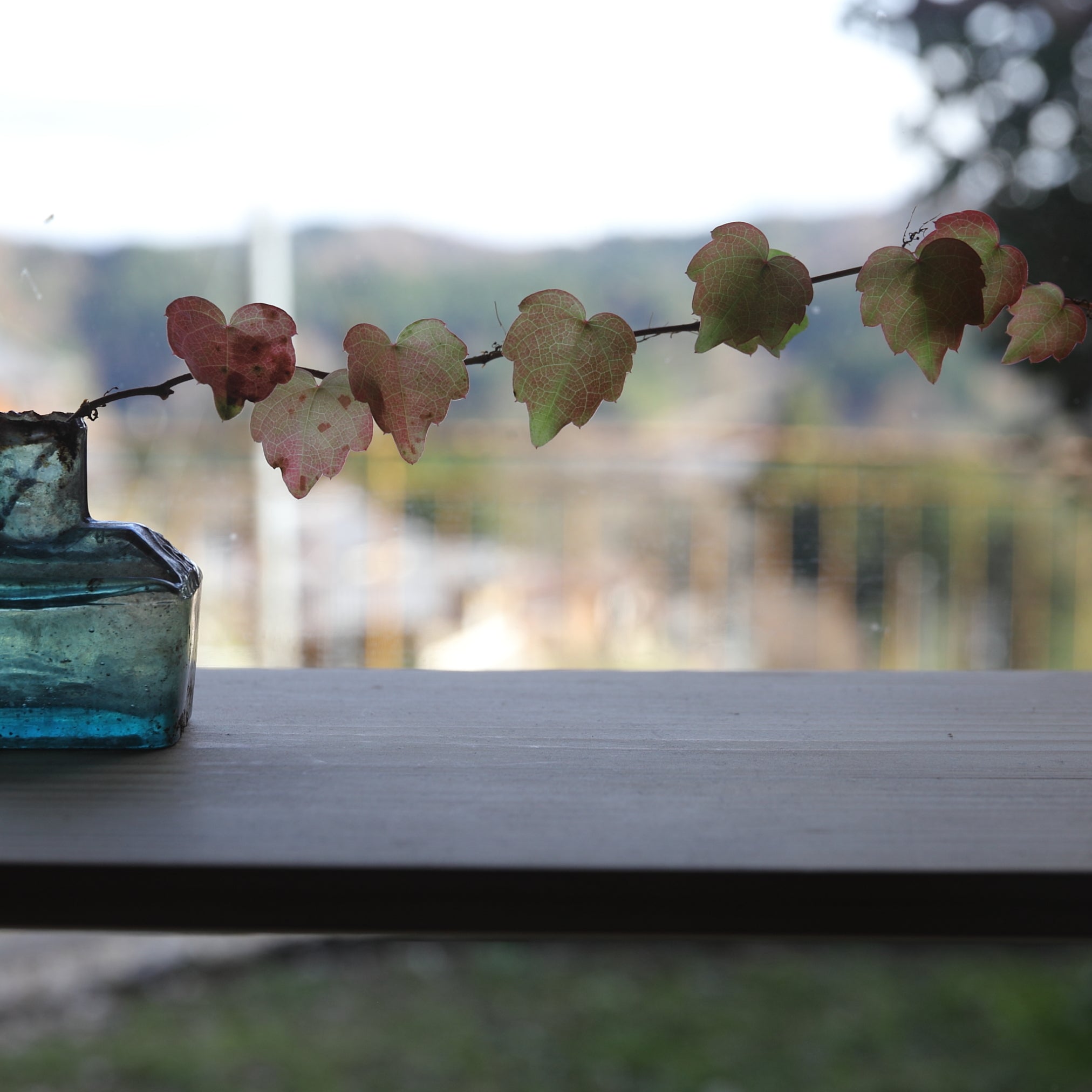 British antique distorted glass bottle 16th-19th century