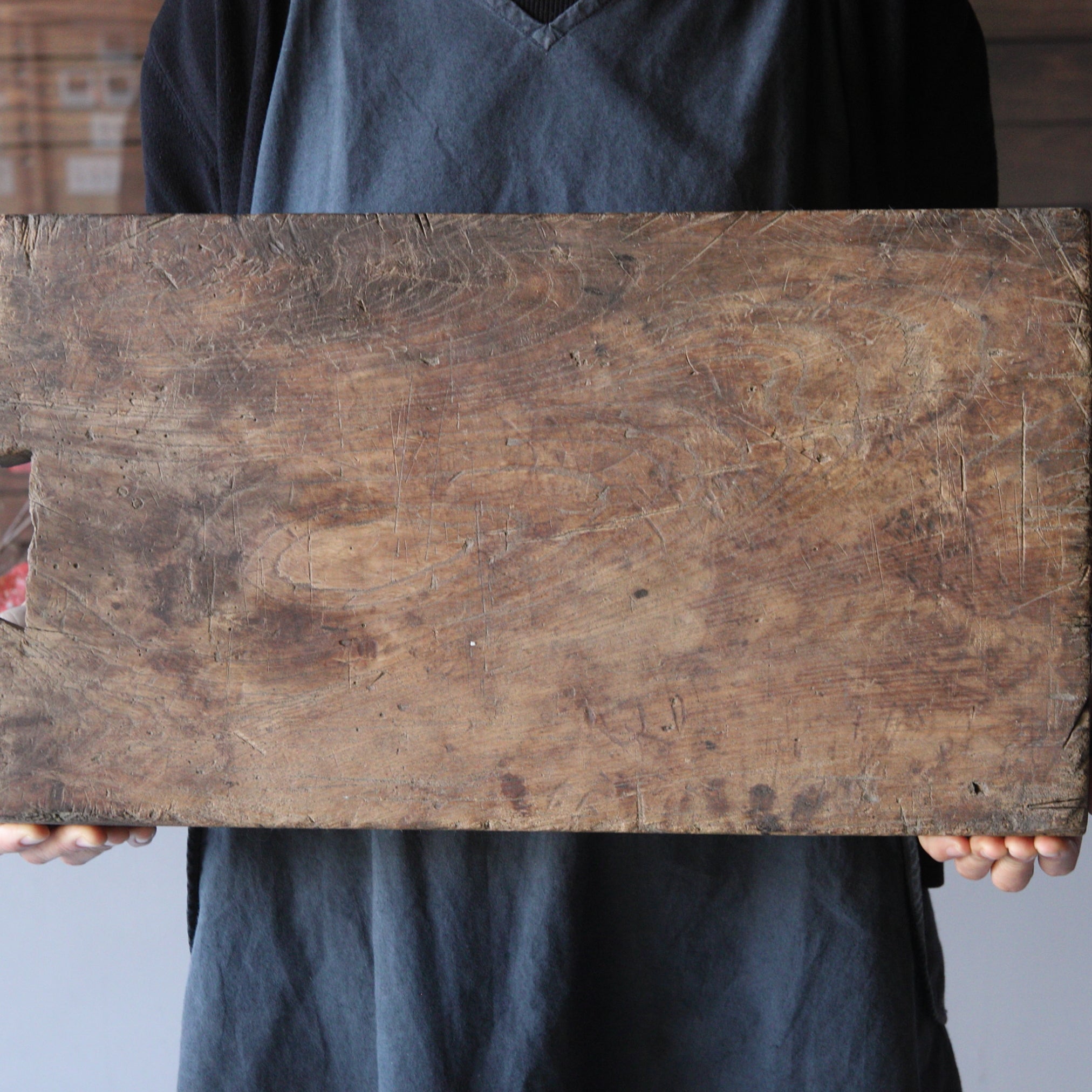 Antique wood board