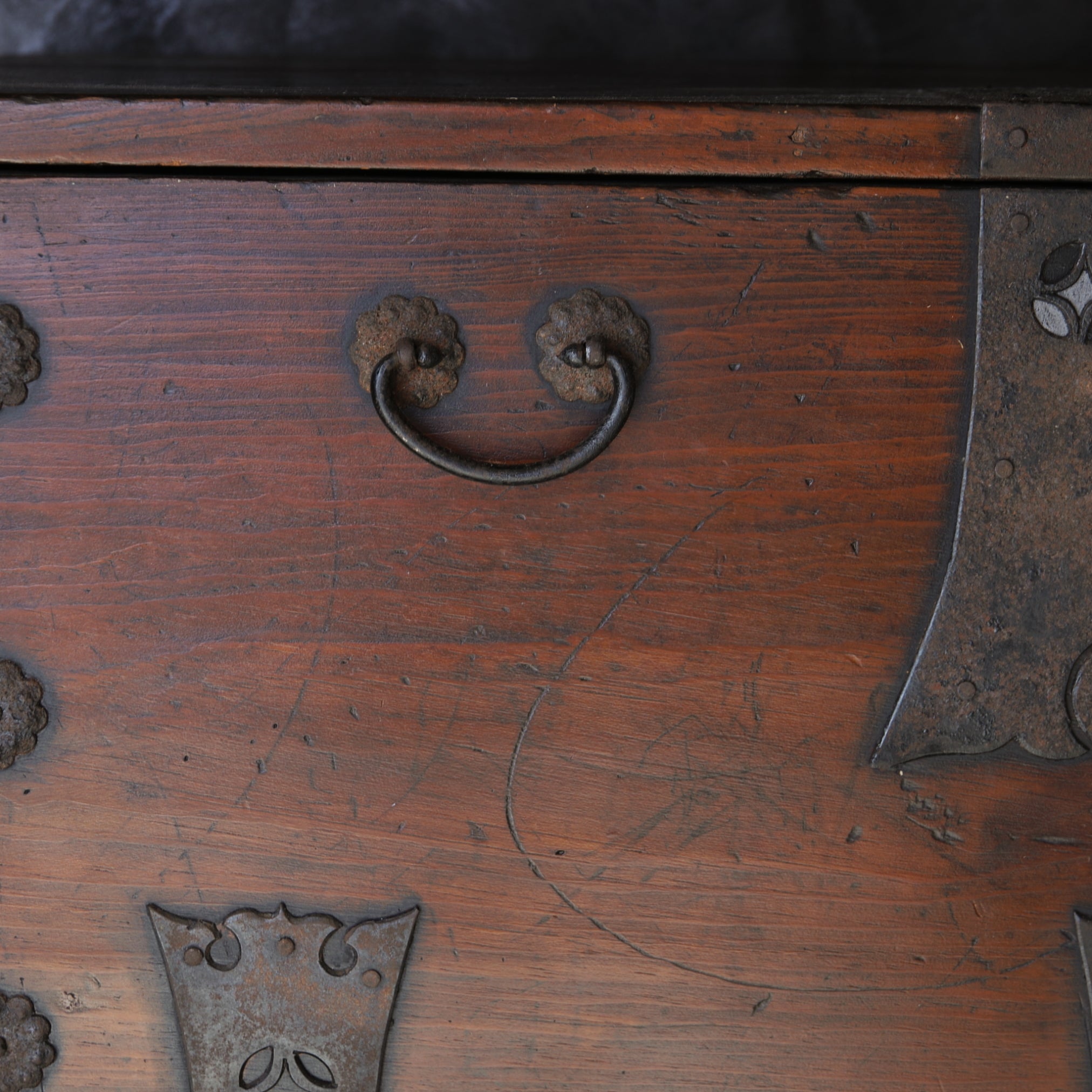 Korean Antique Wood Shelf Joseon Dynasty/1392-1897CE