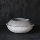 Korean Antique Octagonal Large Stone Pot Romitate Joseon Dynasty/1392-1897CE