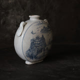 Korean Antique white porcelain celadon pavilion Joseon Dynasty/1392-1897CE