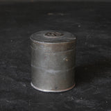 Chinese Antique tin incense case with swastika design Qing Dynasty/1616-1911CE