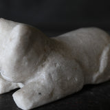 Stone carving cat