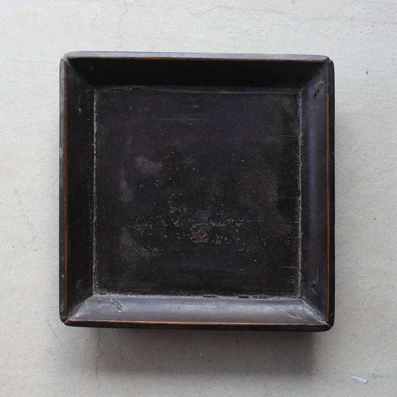 WOODEN SQUARE SENCHA TRAY, a1, Joseon Dynasty（1392–1897CE）