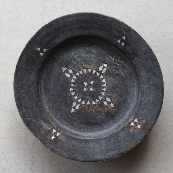 古木螺鈿皿