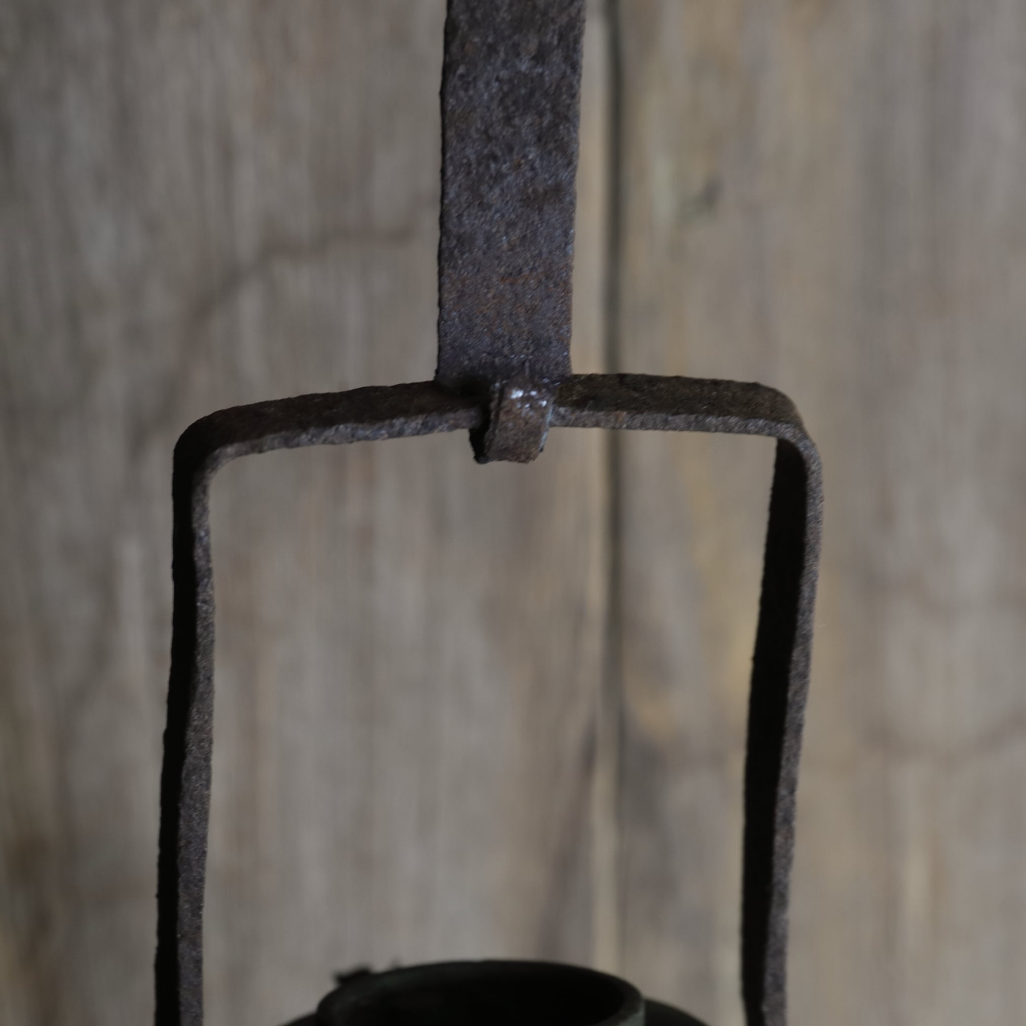 Antique copper hanging lamp