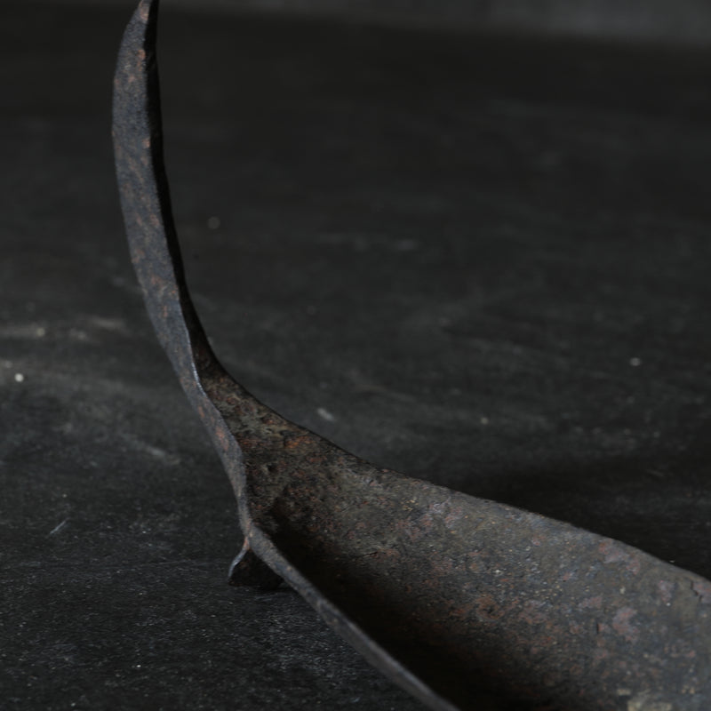 水牛角形ムタタ古鉄器 香皿見立て 16-19世紀