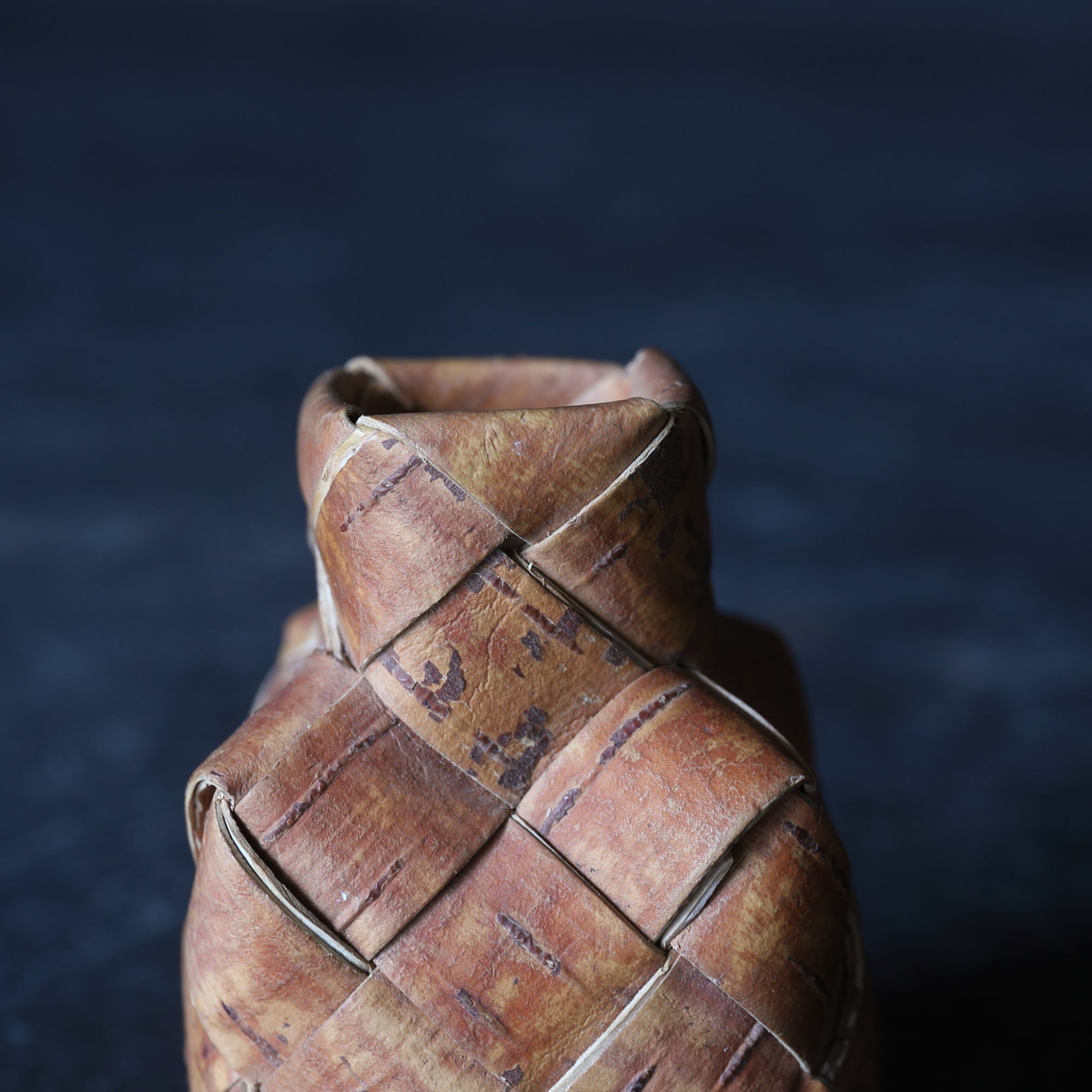 Swedish Antique White Birch small bottle 19th-20th century