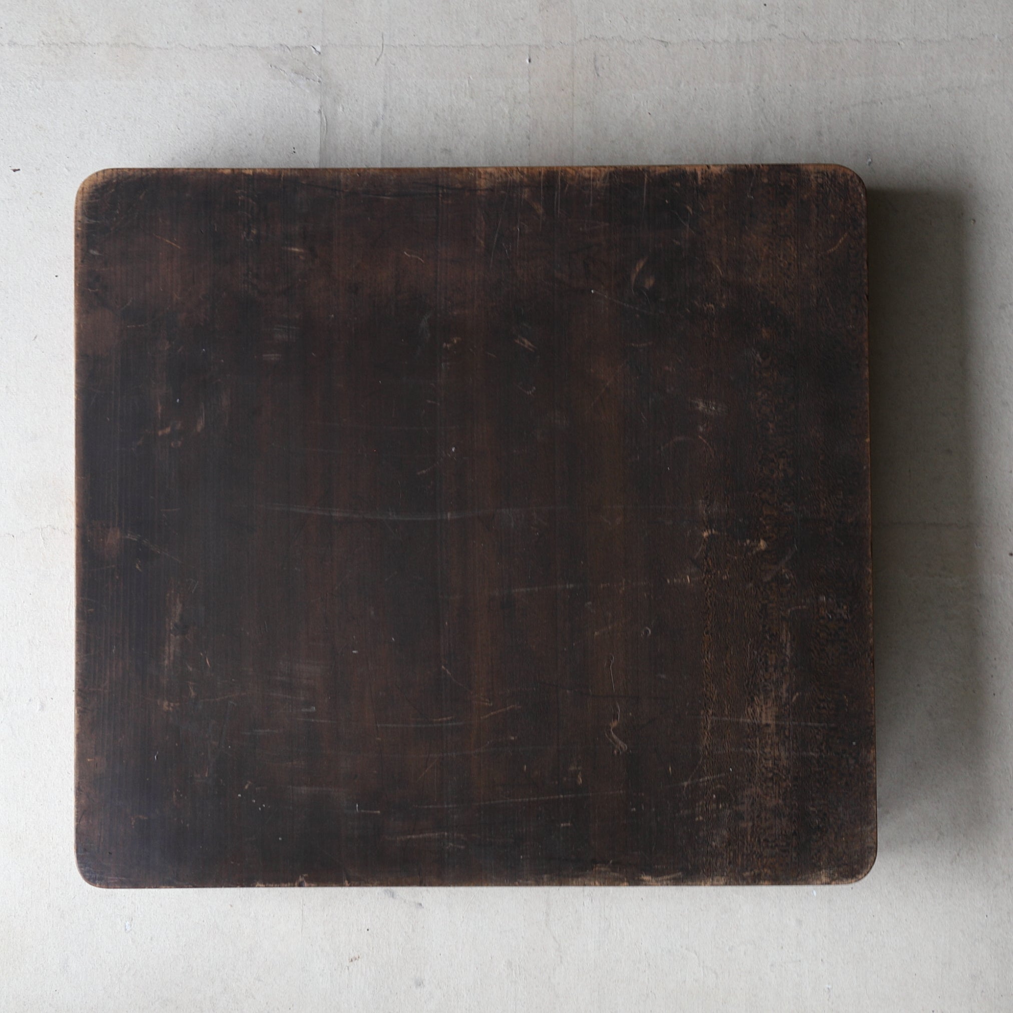 Chinese antique hollowed-out large sencha tray