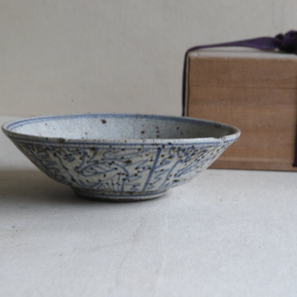 蓝釉动物图案茶碗 清/1616-1911CE