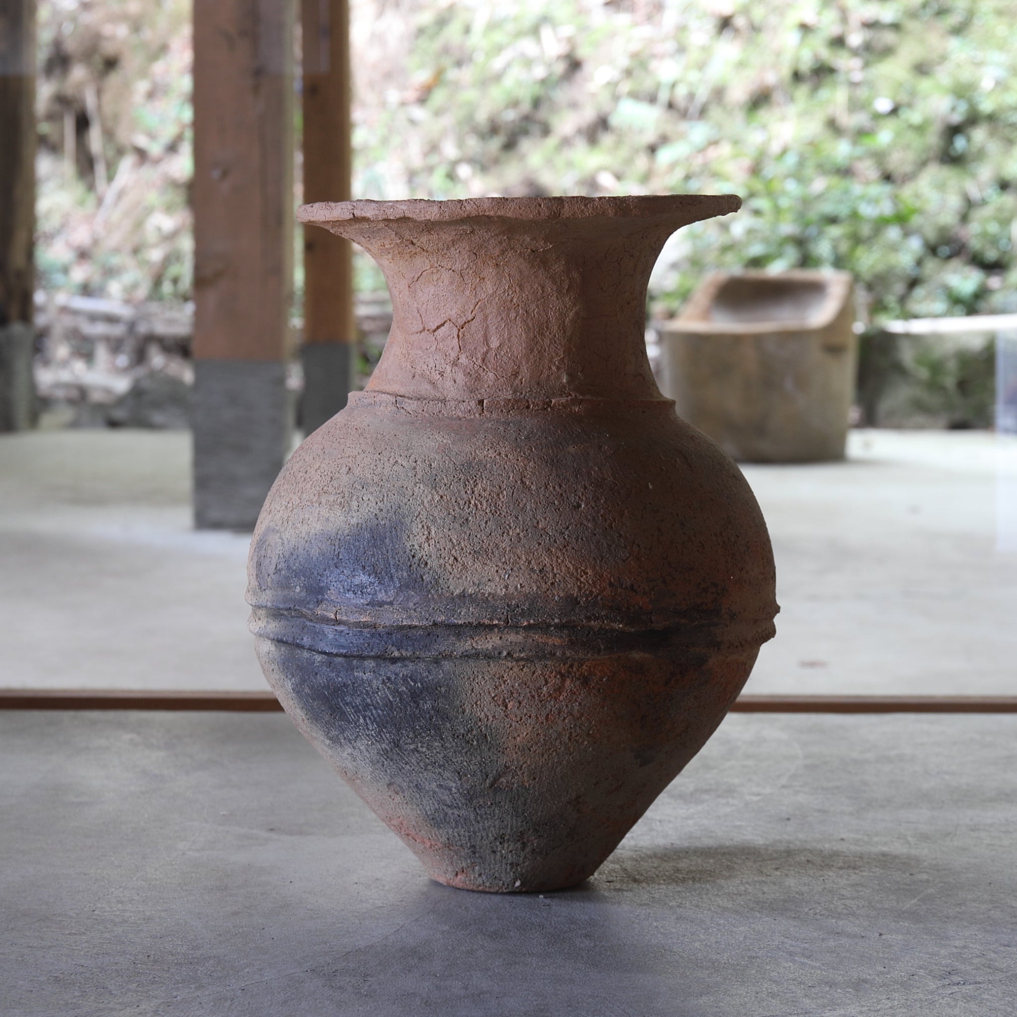 Yayoi pottery deep bowl with decoration b Yayoi/300BCE–250CE