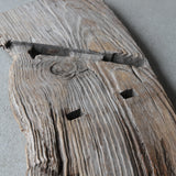Withered old lumber Floor board a