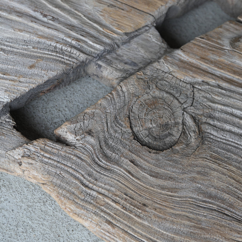 Withered old lumber Floor board a
