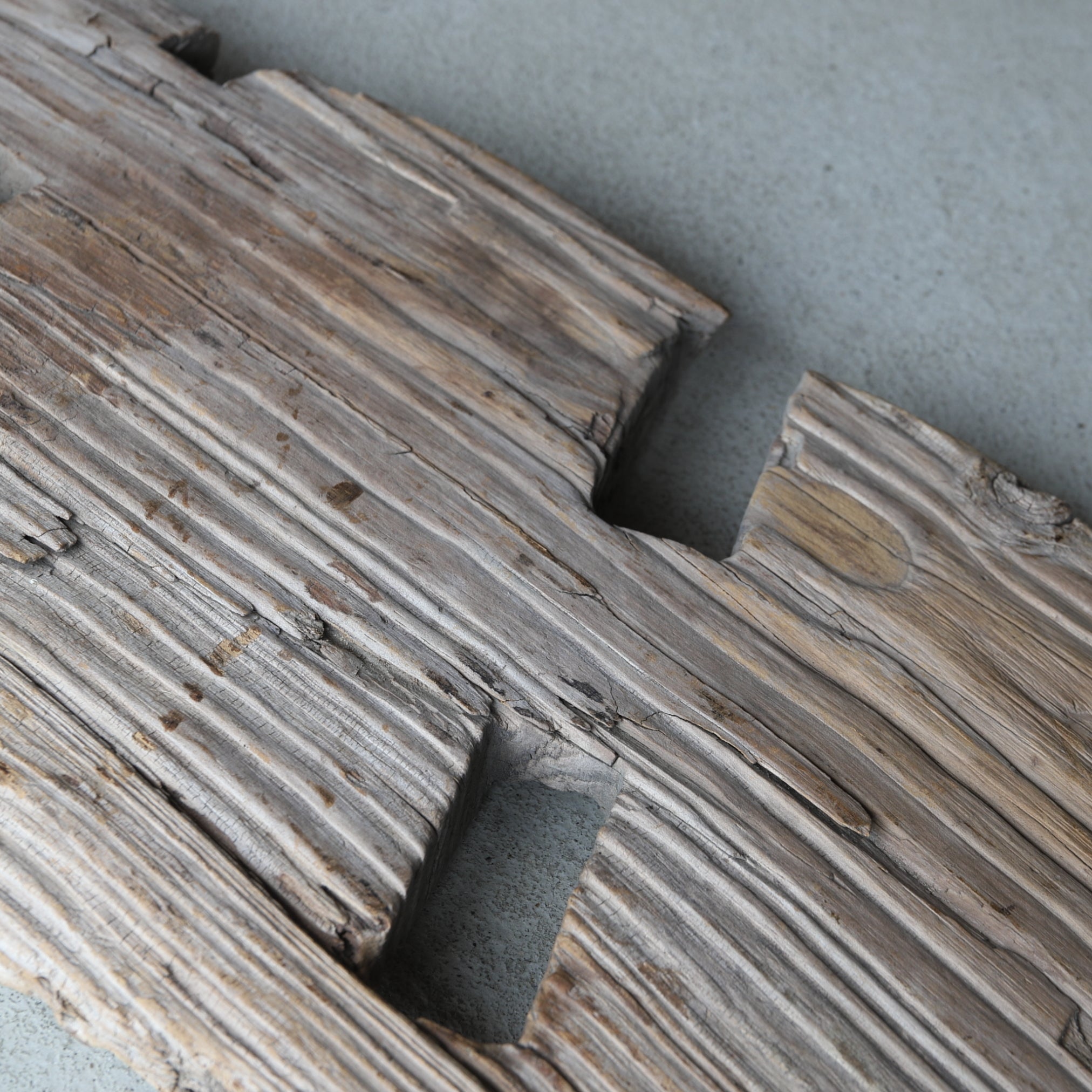 Withered old lumber Floor board a