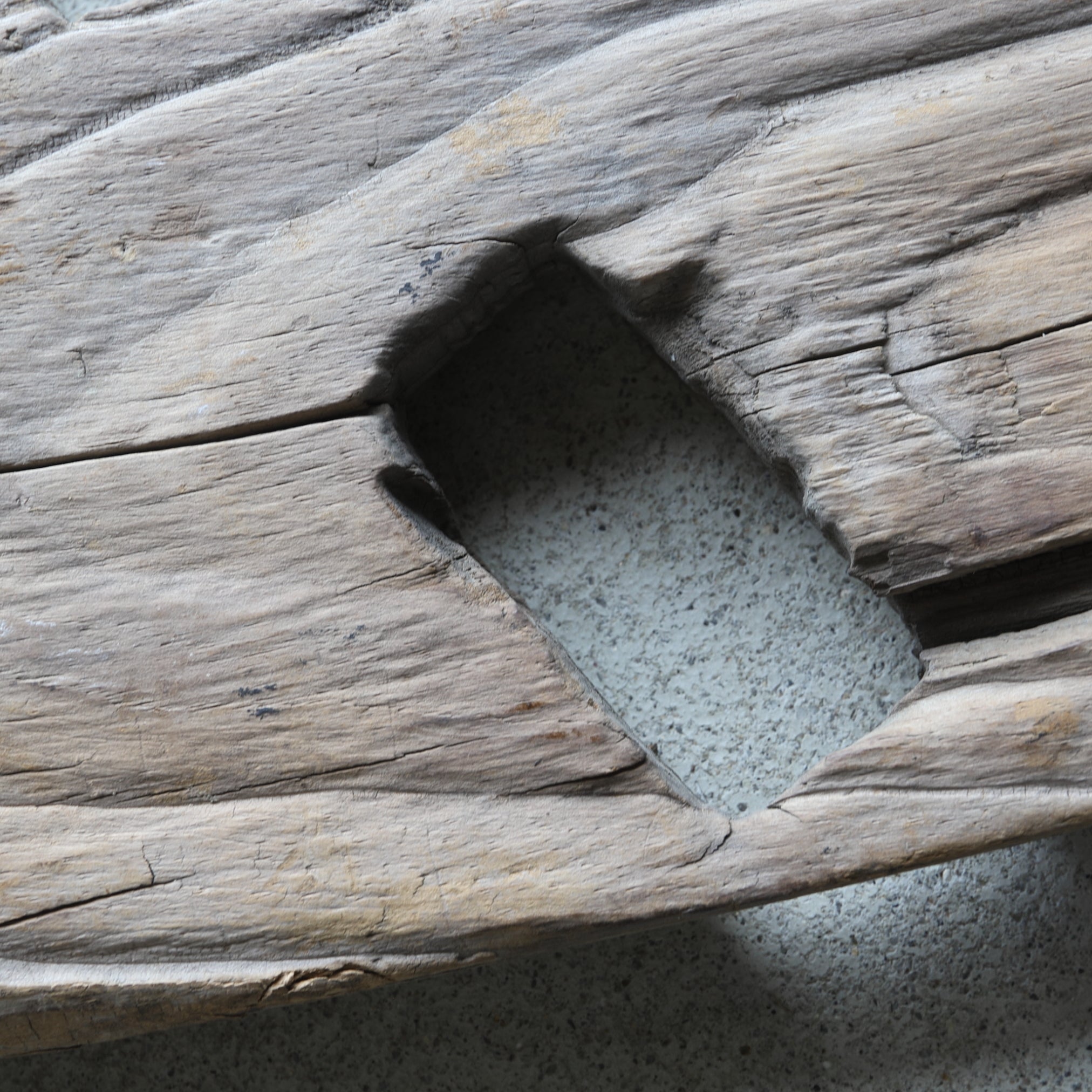 Withered old lumber Floor board a