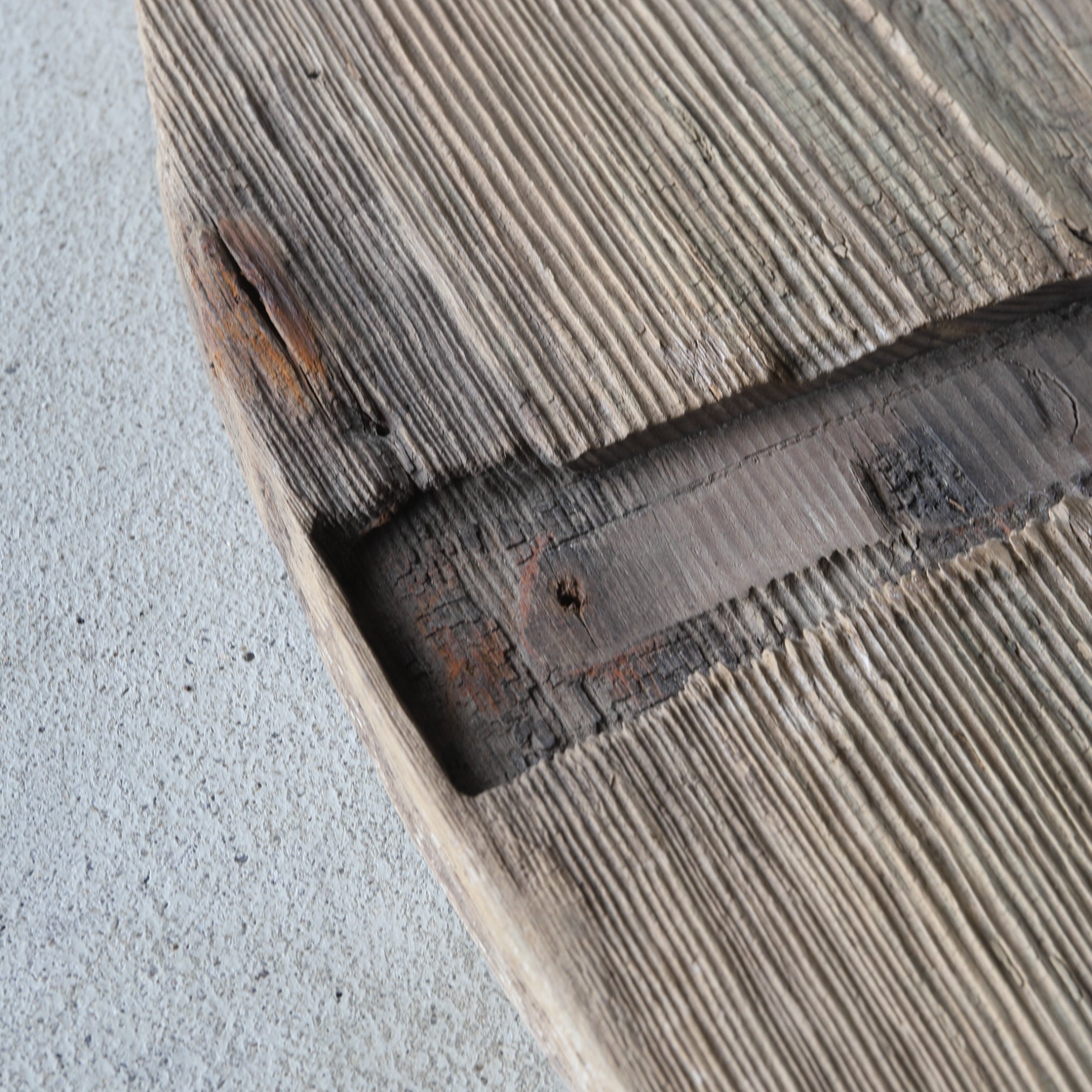 Withered old wood Floor board b