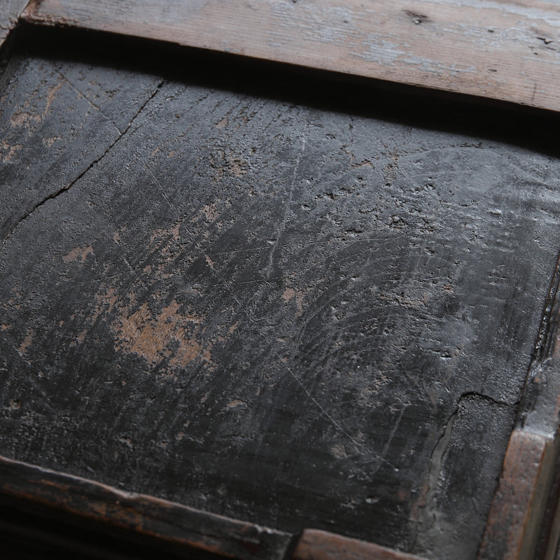 Korean Antique solid wood rectangular tray 1 Joseon Dynasty/1392-1897CE
