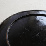 Antique Black Lacquer tray Edo/1603-1867CE