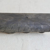 Antique silver lotus tea-leaf scoop 16th-19th century