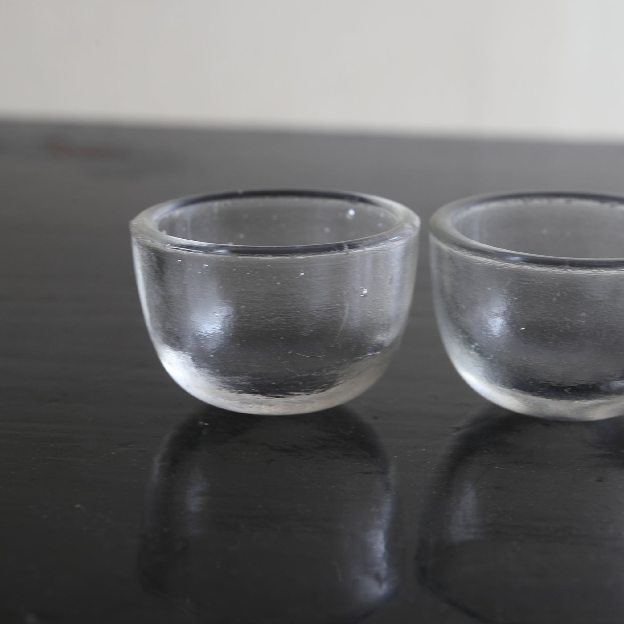 Yurayura Glass Maru tea cups 5Cups 19th-20th century