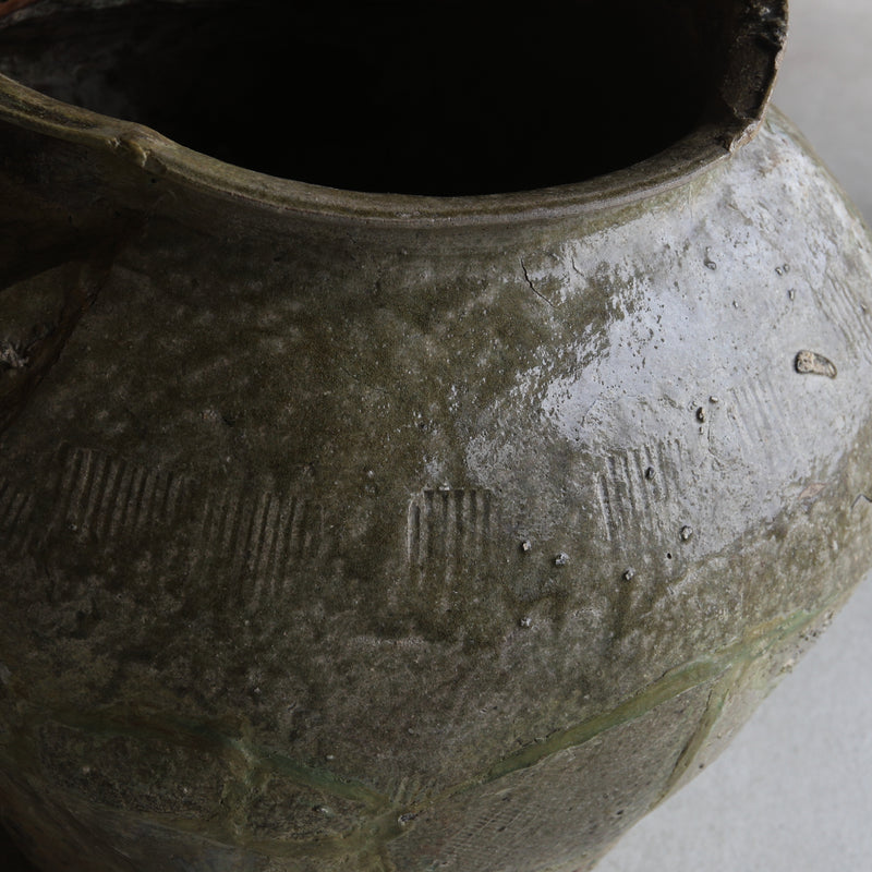Antique Tokoname Sutra Mound Jar Heian/794-1185CE