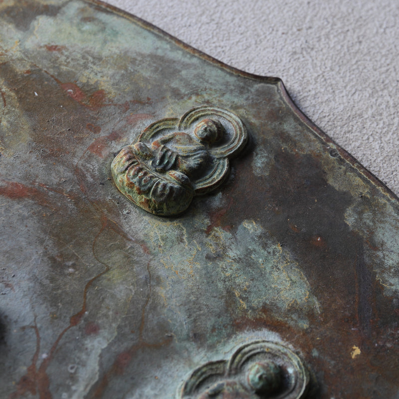 Wall Hanging Buddha With Shield-shaped Copper  Kamakura/1185-1333CE
