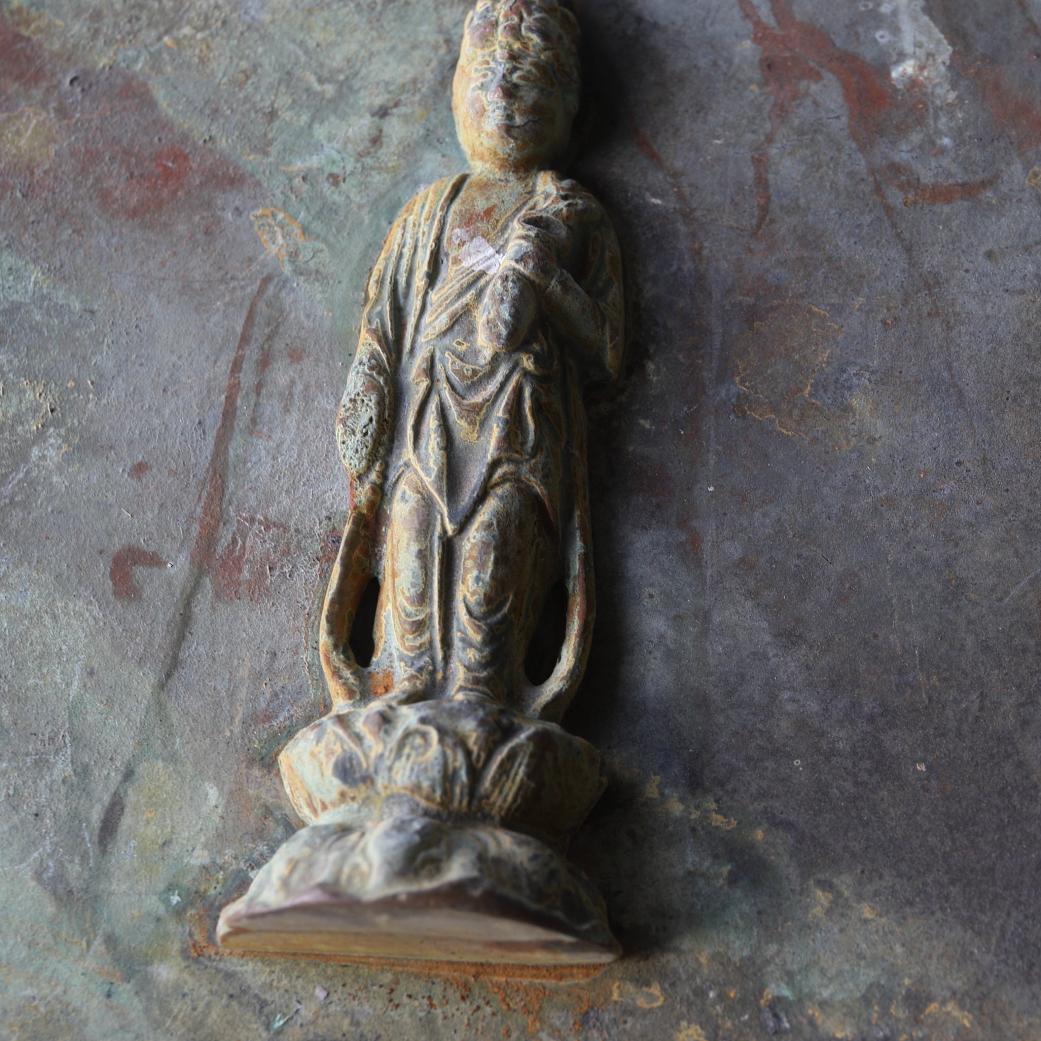 Wall Hanging Buddha With Shield-shaped Copper  Kamakura/1185-1333CE