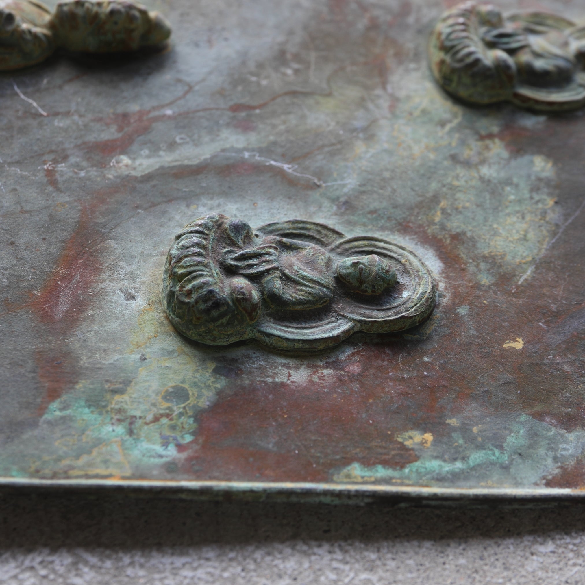 Wall Hanging Buddha With Shield-shaped Copper  Kamakura/1185-1333CE