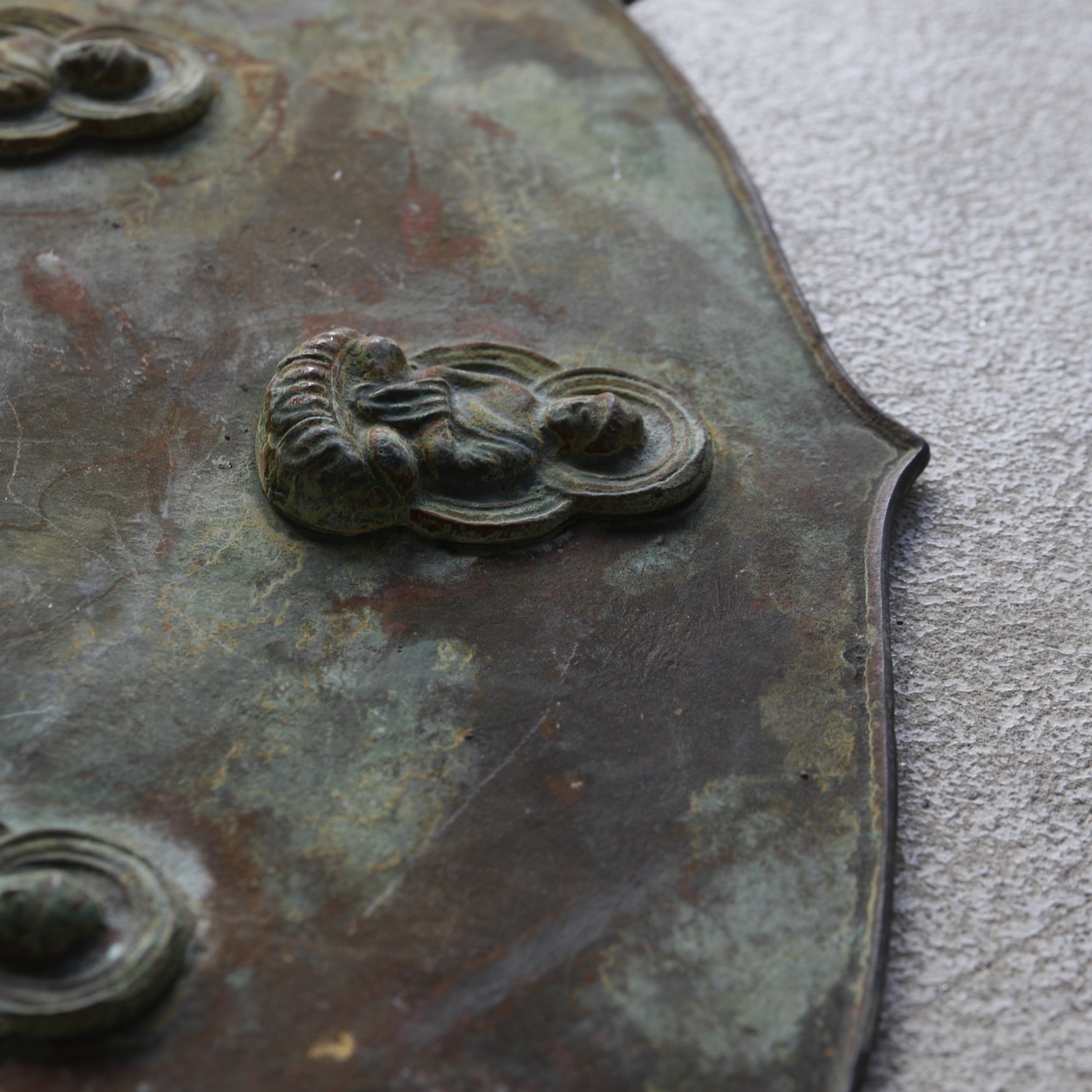 Wall Hanging Buddha With Shield-shaped Copper  Kamakura/1185-1333CE