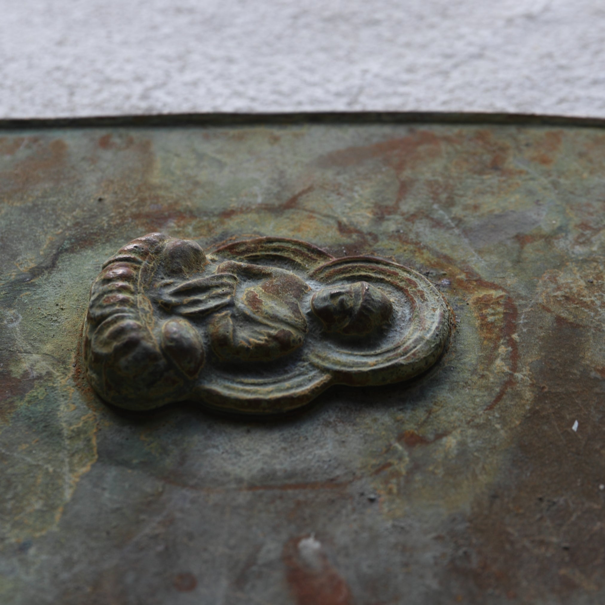 Wall Hanging Buddha With Shield-shaped Copper  Kamakura/1185-1333CE