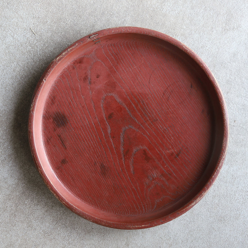 A nice circular sencha tray Edo/1603-1867CE