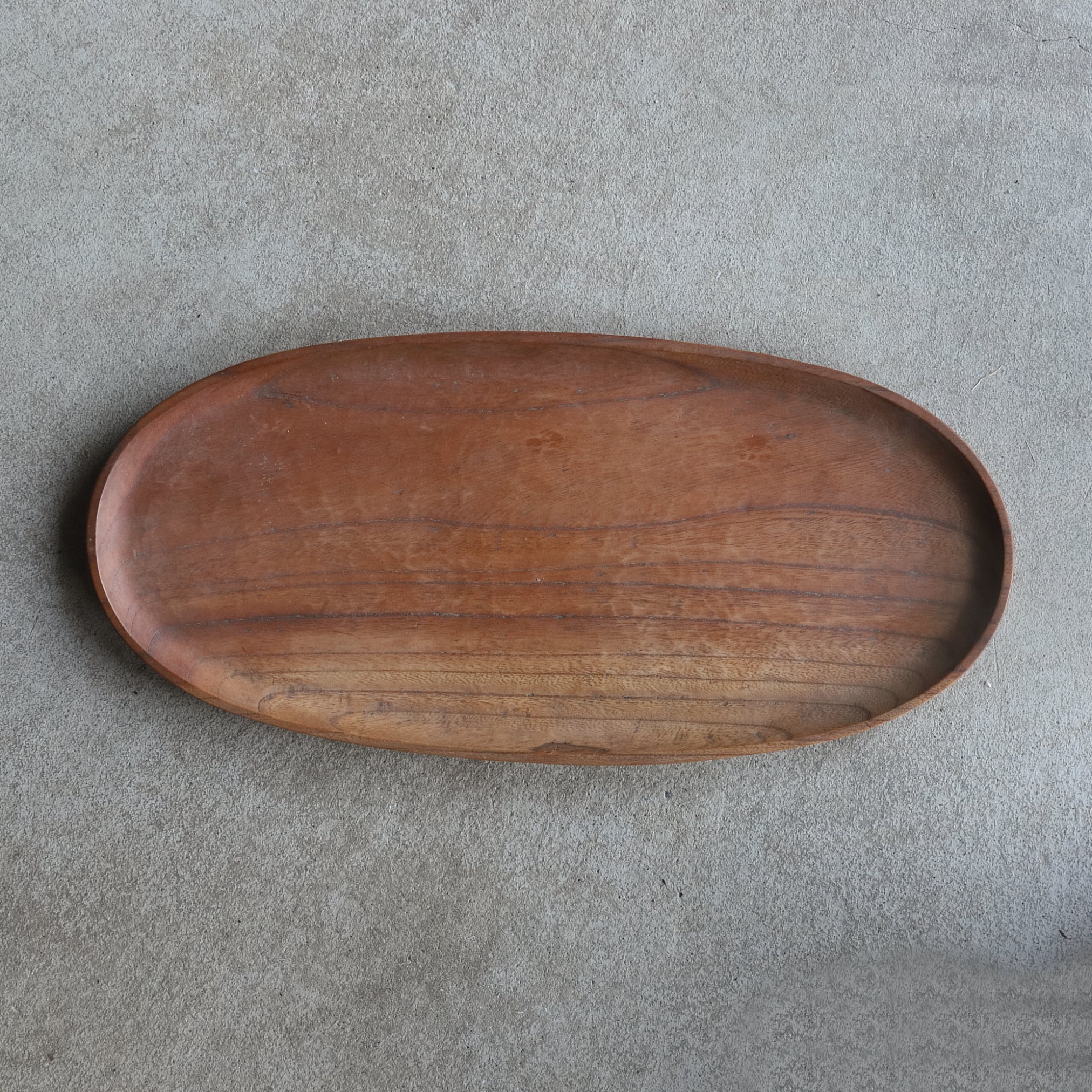 Scandinavian antique oval tray 16th-19th century