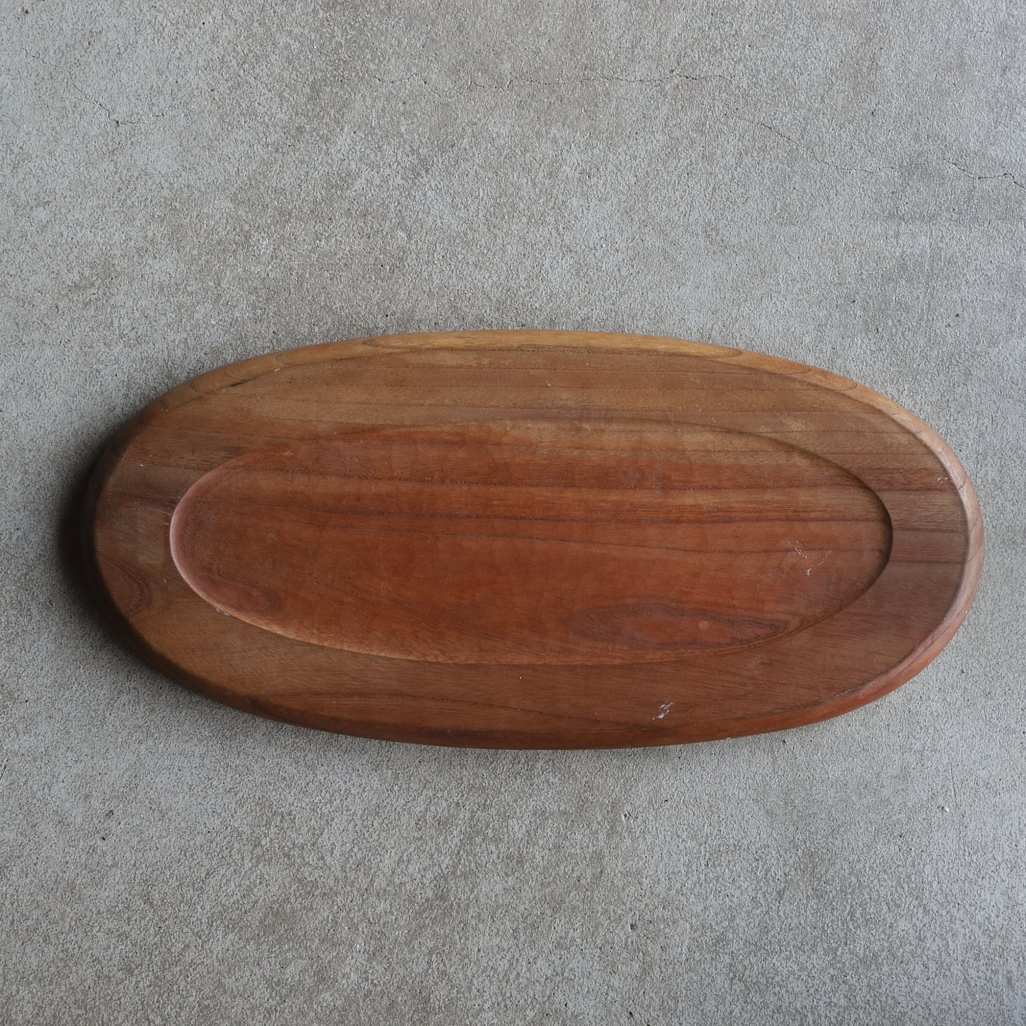 Scandinavian antique oval tray 16th-19th century