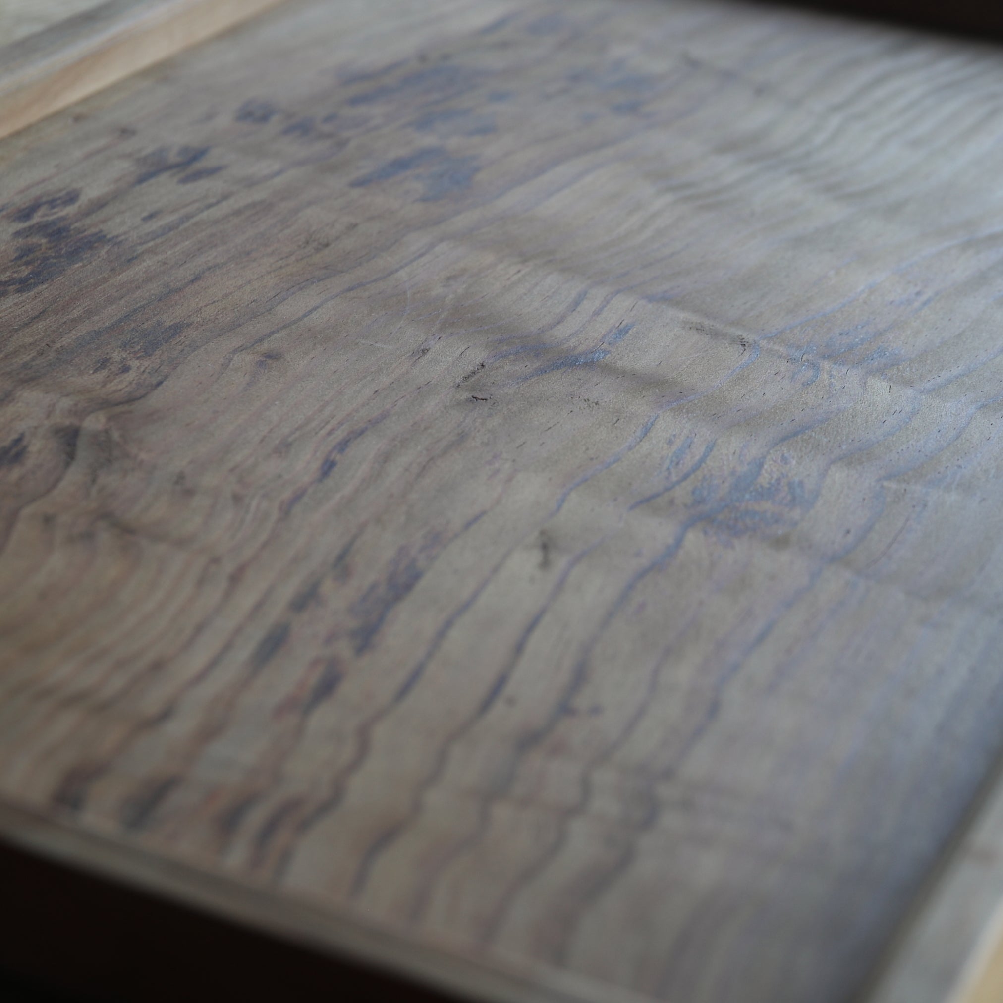 Solid wood sencha tray with beautiful grain