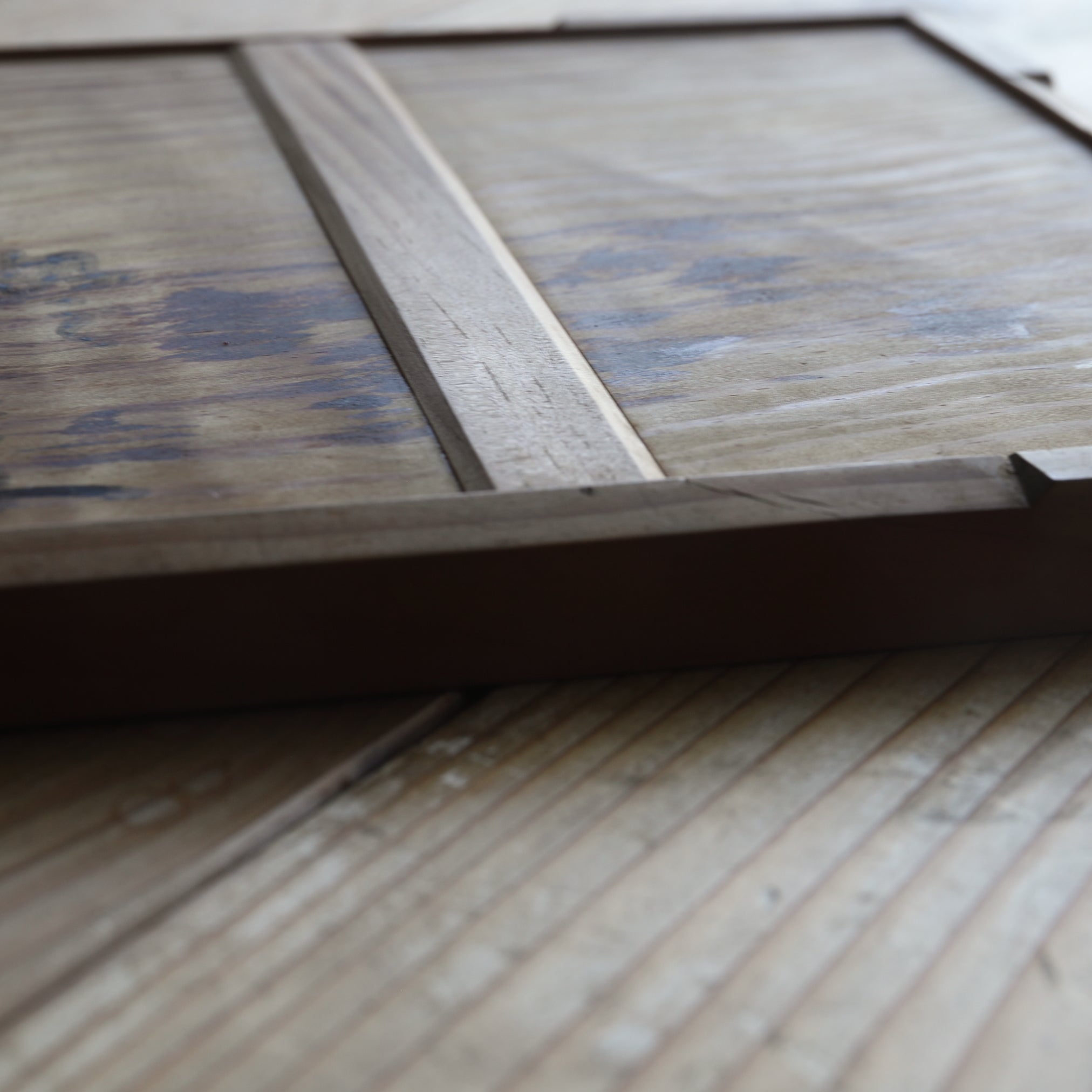 Solid wood sencha tray with beautiful grain