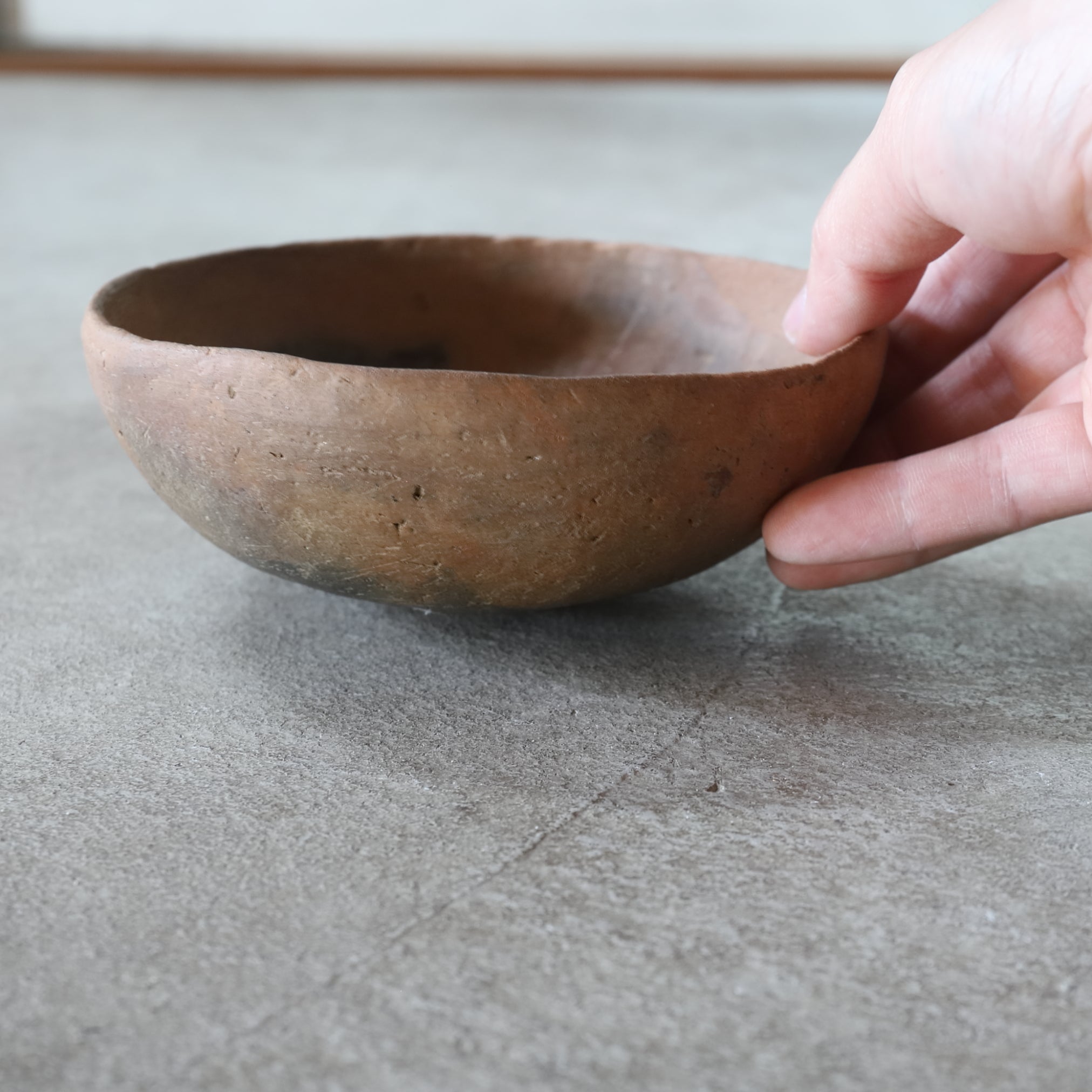 Yayoi pottery Bowl-shaped earthenware Yayoi/300BCE–250CE