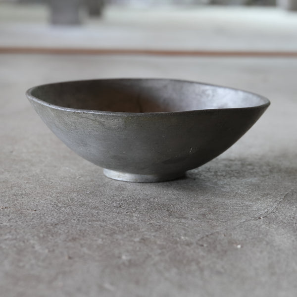 antique tin matcha bowl 16th-19th century
