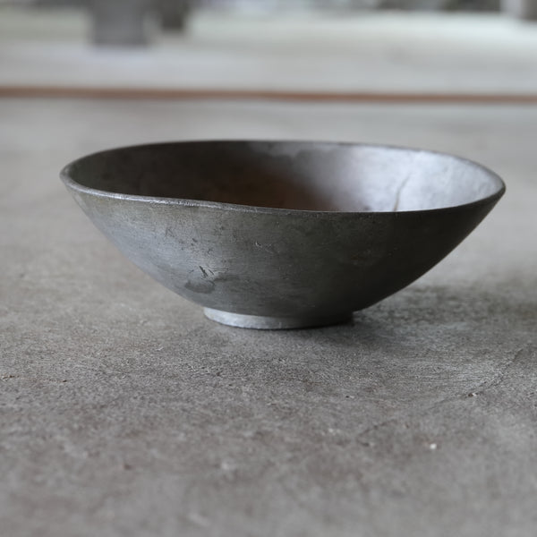 antique tin matcha bowl 16th-19th century