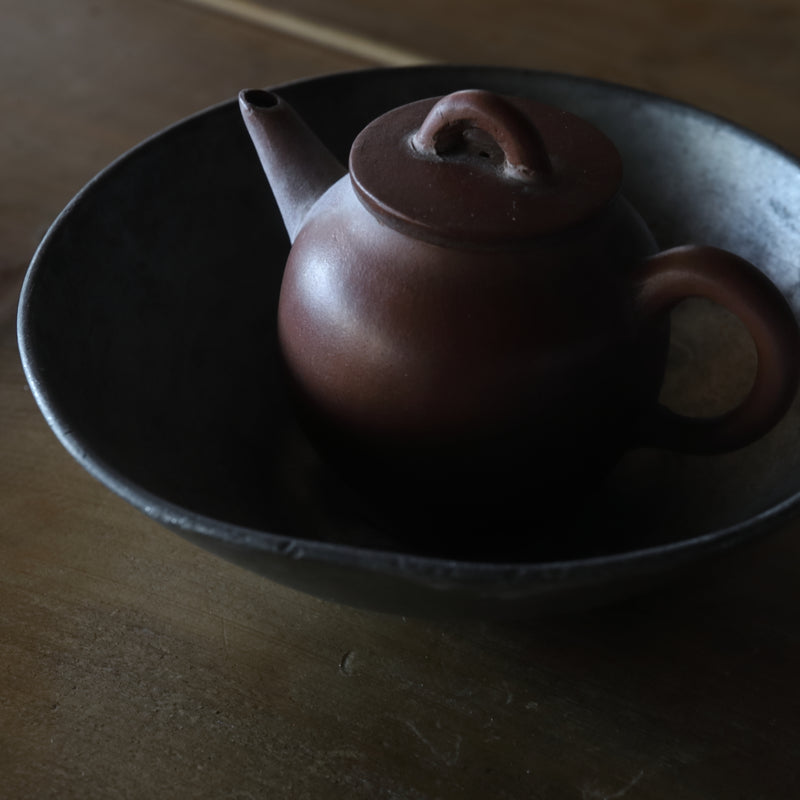 古代锡制抹茶碗16-19世纪– 入蘆花（ロカニイル）