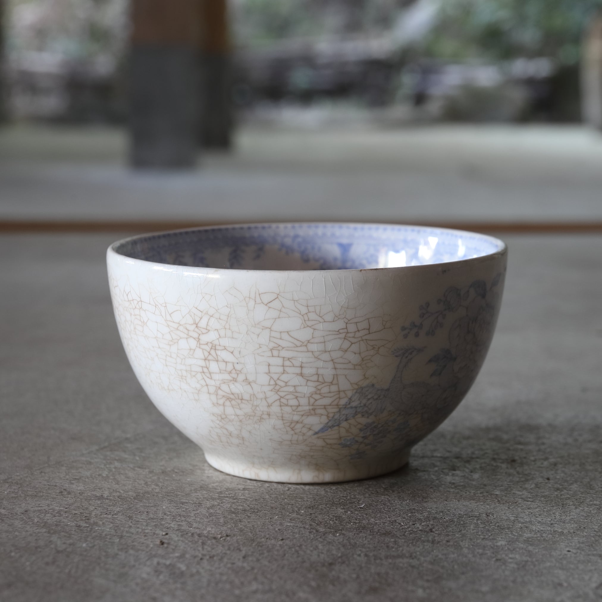 British Antique Blue and white wares Bowl 16th-19th century