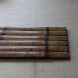 Old bamboo rug Sencha utensils Flower stand Edo period/1603-1867CE